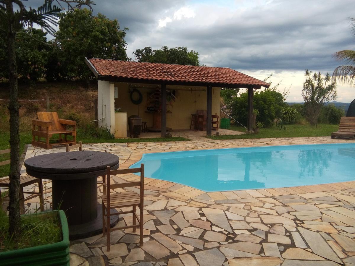 Sitio Girassol Hostel Caconde Bagian luar foto