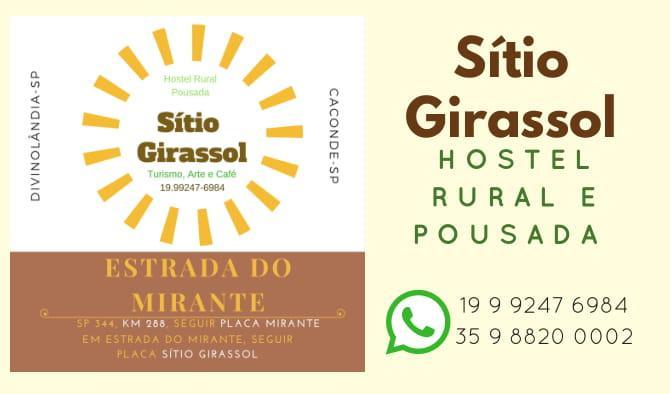 Sitio Girassol Hostel Caconde Bagian luar foto